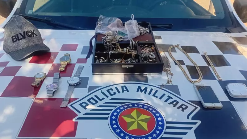 Policial é golpeado com faca ao intervir em furto e suspeito é preso em Osvaldo Cruz