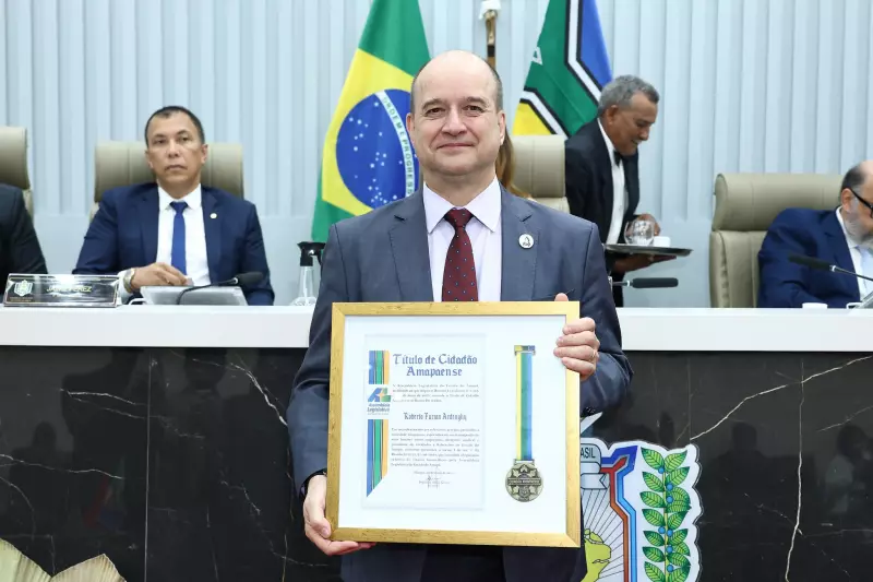 Presidente do IBP recebe título de Cidadão Amapaense: honraria destaca contribuição para o setor de petróleo e gás