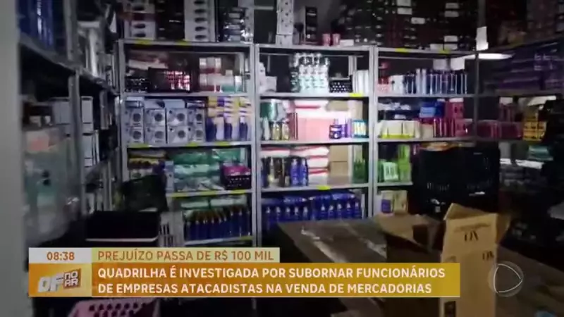 Quadrilha é investigada por esquema de suborno em empresas atacadistas no DF