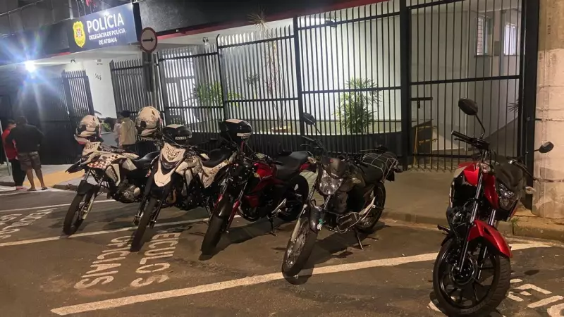 Quatro homens são presos em flagrante após roubo de moto em Atibaia: veja detalhes
