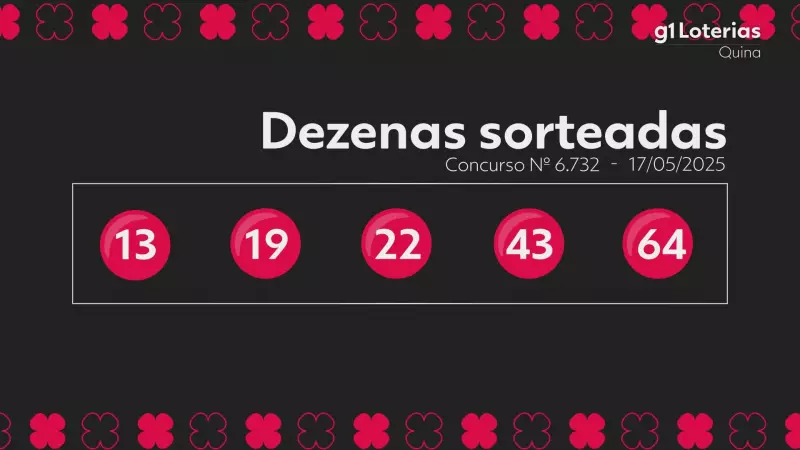 Quina 6732: Confira os números sorteados e veja se você ganhou!