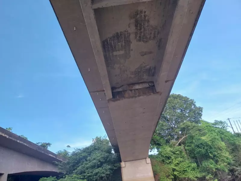 Rachaduras em ponte sobre o Rio Candeias em RO preocupam: laudo técnico aponta riscos à segurança