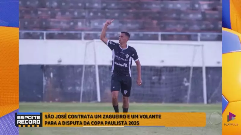 São José contrata zagueiro e volante para reforçar o time na Copa Paulista 2025