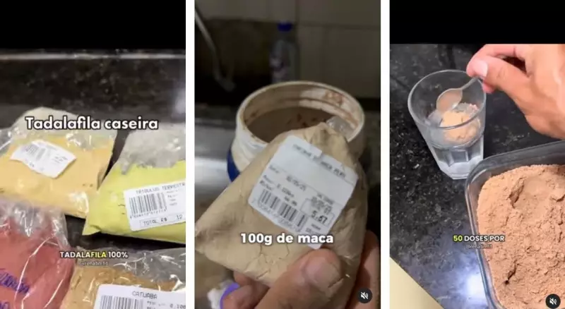 Tadalafila Caseira: Receitas Virais Prometem Estimulante de Baixo Custo, Mas Escondem Riscos Graves
