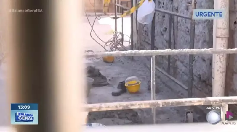 Tragédia em Salvador: Operário morre após queda de andaime na Boca do Rio