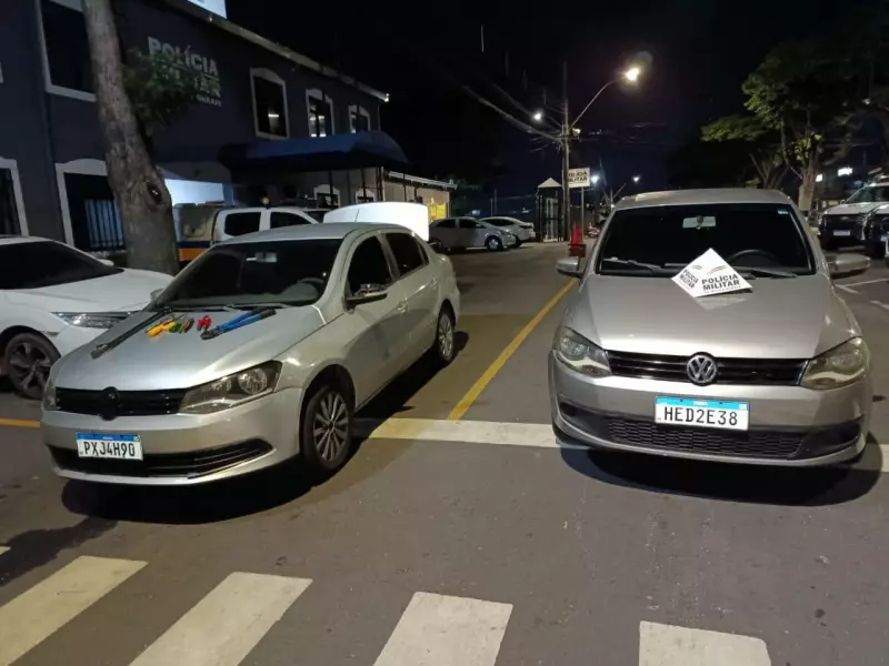 Trio suspeito de arrombamentos é preso após tentativa de fuga em blitz em Minas Gerais