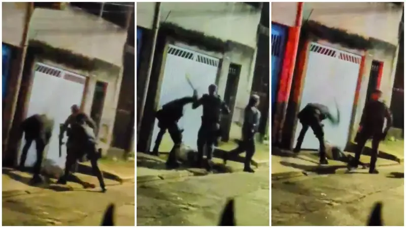 Violência policial em SP: homem é agredido com chutes e cassetetes durante abordagem na Zona Sul