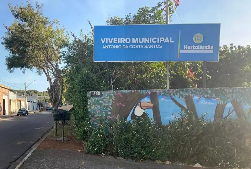Viveiro Municipal de Hortolândia reabre com novidades para o público