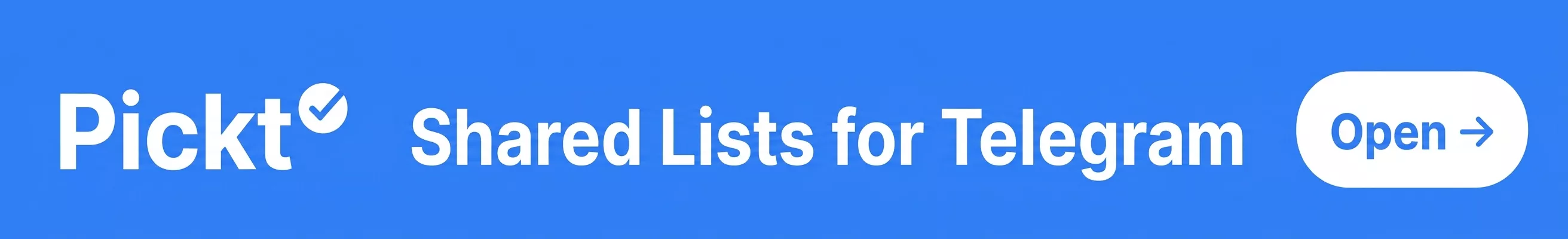 Banner sticky mobile do Pickt — logo, tagline e botão CTA